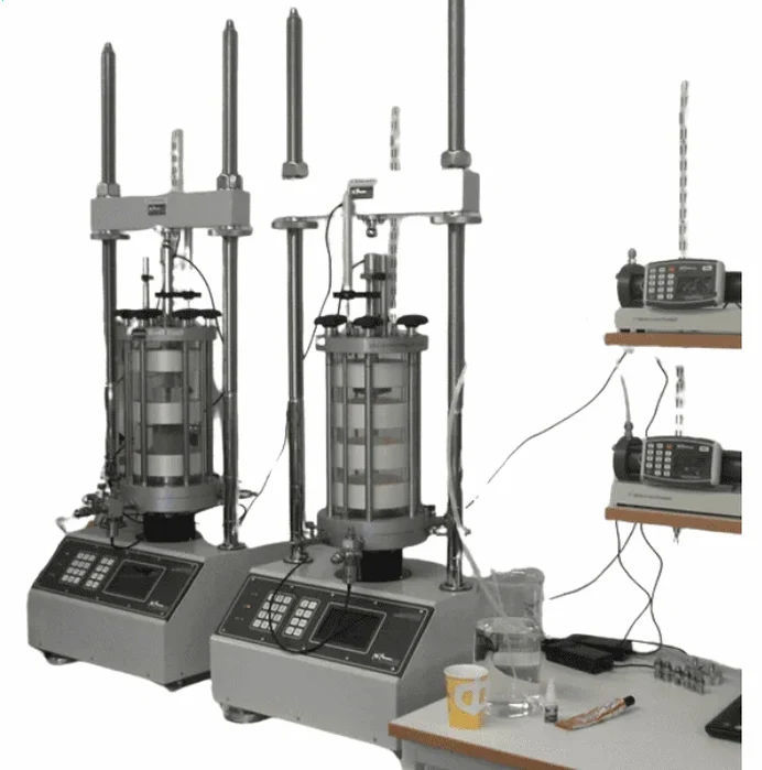 Essai triaxial à Dijon : résistance au cisaillement des sols